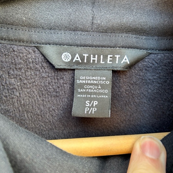 Athleta Cozy Karma Funnel Neck Dress, Size Small - Picture 9 of 10
